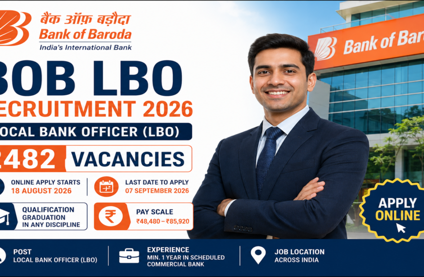 Bank of Baroda LBO Recruitment 2026:&hellip;