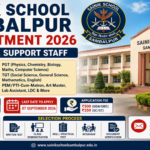 Sainik School Sambalpur Recruitment 2026: Apply for PGT, TGT and Support Staff Posts