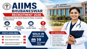 AIIMS Bhubaneswar Recruitment 2026 – Walk-in Interview for&hellip;