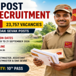 India Post GDS Recruitment 2026: Apply Online for 23,757 BPM, ABPM & Dak Sevak Posts