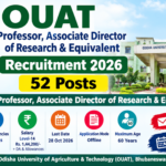 OUAT Professor, Associate Director of Research & Equivalent Recruitment 2026 β 52 Posts